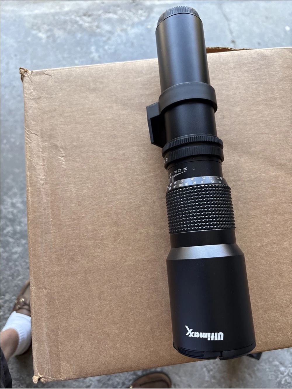 Ultimate 50-500mm Telephoto Lens for DSLR Cameras — Black - Picture 2 of 2